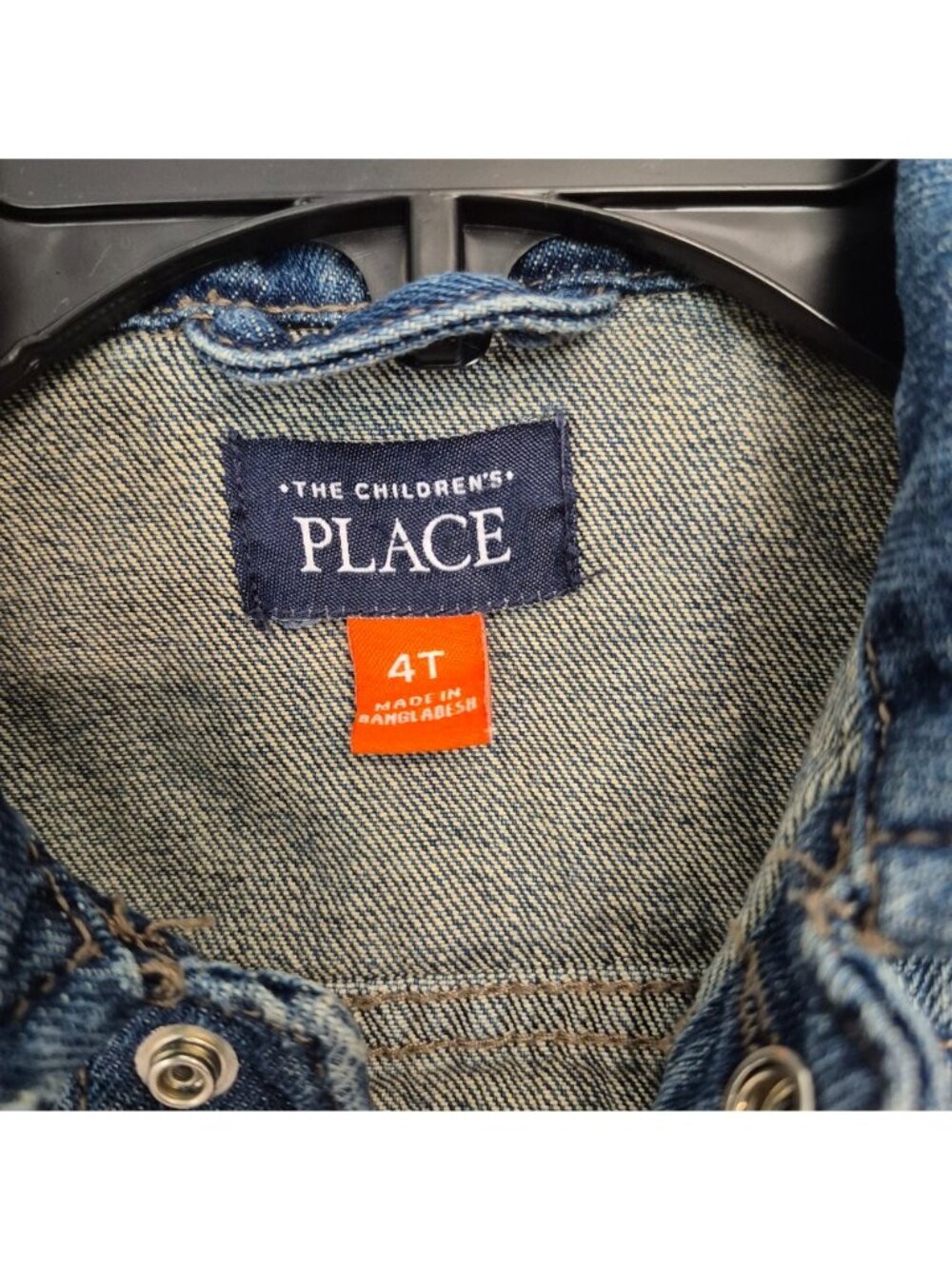The Children's Place Toddler 4T Denim Jacket - Picture 3 of 5